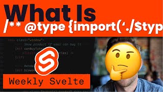 What Is typeimport In Svelte Kit  JSDoc Syntax [upl. by Yojenitsirk]