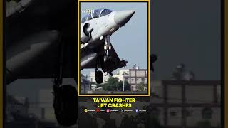 Taiwan fighter jet crashes  WION Shorts  WION News [upl. by Hulbig474]