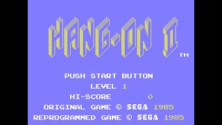 Sega SG1000 Longplay 27 HangOn II [upl. by Niklaus]