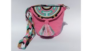 tutorial ll strap wayuu bag handmade [upl. by Odlavu]