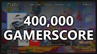 400000 GAMERSCORE Looking over my Gamercard amp talking about games [upl. by Aicenra]