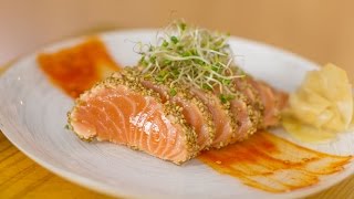 Bearded Salmon Sashimi [upl. by Celinda]