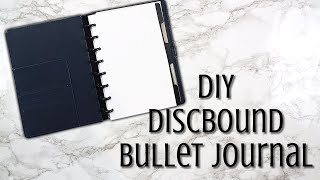 DIY Discbound Bullet Journal [upl. by Berey]