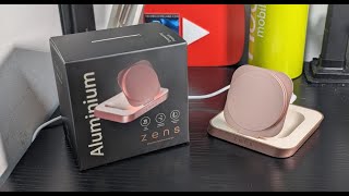 Zens Magnetic Nightstand Charger Copper review [upl. by Tolley]