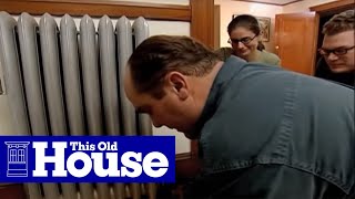 How to Maintain a Steam Radiator  This Old House [upl. by Nsaj]