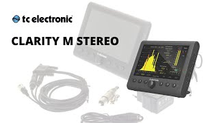 TC Electronic Clarity M Stereo tieni sotto controllo il tuo mix [upl. by Nerak]