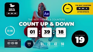 Create the Best Timer amp Countdown Animations in After Effects [upl. by Alexandrina]