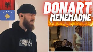 🇦🇱🇽🇰 DONART  MENEMADHE HYPE UK 🇬🇧 REACTION amp BREAKDOWN [upl. by Drislane921]