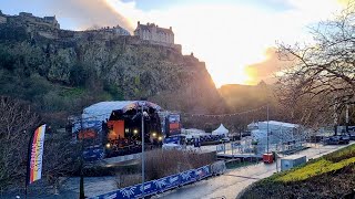 Pulp Live Edinburgh Hogmanay NYE 2024 Soundcheck [upl. by Saraiya]