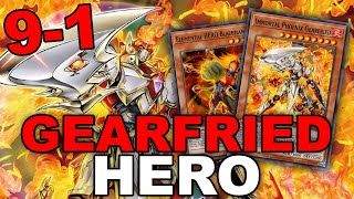 NEW IMMORTAL PHOENIX GEARFRIED ELEMENTAL HERO 91 90 WIN RATE DECKLIST YuGiOh Duel Links [upl. by Ancalin]