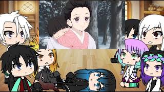 hashiras react nezuko amv  Loryen otaku [upl. by Lananna]