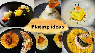 Simple rice plating ideaseasy way to plate the rice food plating ideas platingideas foodplating [upl. by Wolfson]