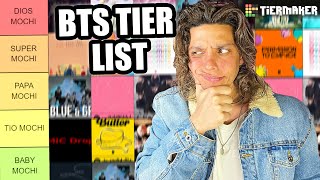 ARME UNA TIER LIST DE LAS MEJORES CANCIONES DE BTS  Fede Sicaro [upl. by Sadnalor]