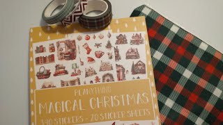 November Planything Subscription Box  Magical Christmas [upl. by Ennovehc]