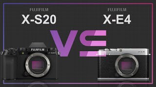 Fujifilm XS20 vs Fujifilm XE4 [upl. by Pegma900]