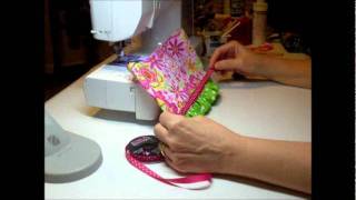 How to Make a Doll Skirt with Ruffle Pt 2 [upl. by Libbey378]