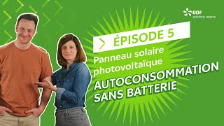 Panneau solaire photovoltaïque  lautoconsommation sans batterie [upl. by Esyned]