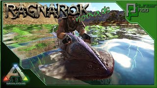 Ark Ragnarok Nomads 5  DIPLOCAULUS TAMING  ESSENTIAL DINOSAURS  ANKYDOEDTHORNY DRAGON [upl. by Annairt]