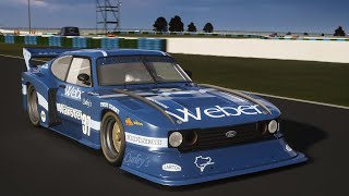 Assetto Corsa Zakspeed Capri III DivII at Magny Cours 2023 [upl. by Ogdan751]