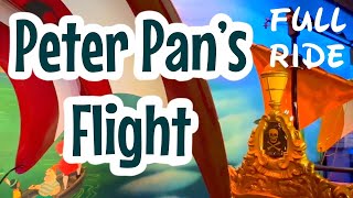 Peters Pans Flight  Disneylands Magical Adventure Full Ride 2024 FANTASYLAND 4k [upl. by Fortuna707]