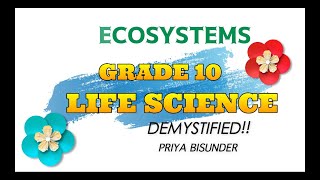 EcosystemsGrade 10 [upl. by Delos841]