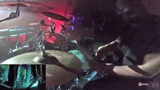 MEDICO PESTE Herzogian DarknessDesolatorLive in Poland 2020 Drum Cam [upl. by Faunie580]