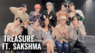 KPop TREASURE ft Sakshma Srivastav  Get to know them like never before  Indian Interview [upl. by Kessiah]