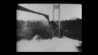 The Collapse of quotGalloping Gertiequot The Tacoma Narrows Bridge [upl. by Euqinaj722]