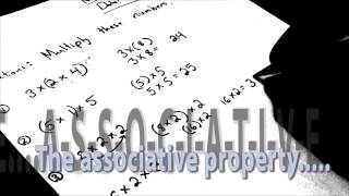 Associative Property Song [upl. by Dlarej]