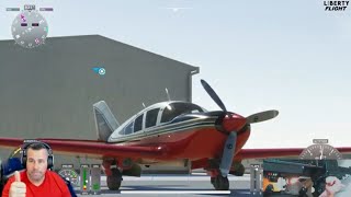 BELLANCA SUPER VIKING UPDATE AND NAVIGRAPH FLIGHT PLANE msfs [upl. by Ayojal]