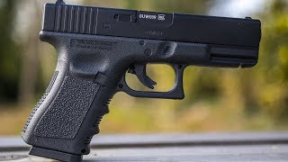 REVIEW Glock 19 BB CO2 45mm Air Pistol [upl. by Allmon]