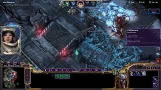 STARCraFT2 vorazun DEAD OF NIGTH sc2 coop BRUTAL SEIRYU TH [upl. by Ellehcor]