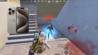 Wow NEW iPHONE 15 PRO MAX GAMEPLAY🔥Pubg Mobile [upl. by Sirhc]