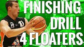 Basketball Finishing Drills To Improve Your Floater  How To Shoot A Foater [upl. by Seana]