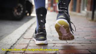 Push Braces  Push ortho Ankle Foot Orthosis AFO  Instruction video [upl. by Airat]