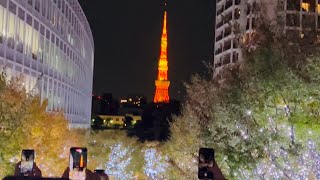 【4K】Tokyo Christmas Lights  Roppongi Hills 2023  東京クリスマスイルミネーション ～ 六本木ヒルズ [upl. by Hcardahs]