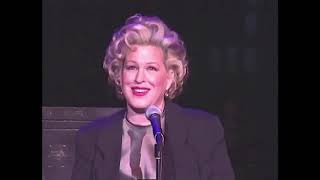 Bette Midler quotI Could Marry the Rainquot amp quotTenterfield Saddlerquot Peter Allen Tribute Concert UCLA 1993 [upl. by Medovich383]