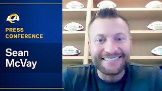 Sean McVay Talks Injury Updates On Tyler Higbee amp Kyren Williams Final Thoughts On 2023 Season [upl. by Atinod651]