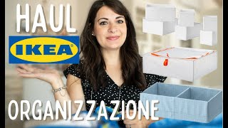 Haul Ikea  Come organizzo armadi contenitore del lett ecc  Cristina Dolcini [upl. by Aihsinyt84]