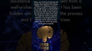 Aries Horoscope Today Contemplations Surprises and New Beginnings [upl. by Ule]