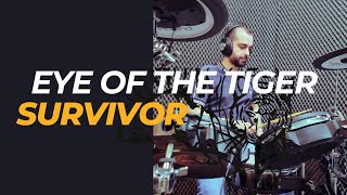 SurvivorEye Of The Tigerdrum cover by sina [upl. by Lancelot]