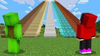 IF YOU CHOOSE THE WRONG STAIR YOU DIE  Minecraft [upl. by Eleets]