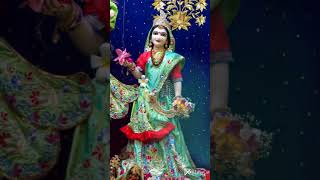 Rade radhe Radha Krishna bhajan trending ytshort bhakti song bhajan radharani krishna status [upl. by Ymia]