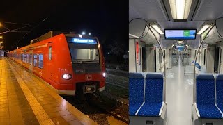 Soundmitfahrt im quotneuenquot ET 424 der SBahn München als S2 von Dachau Bf nach Altomünster  Roomtour [upl. by Lette]