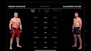 Sergei Pavlovich vs Alexander Volkov Prediction UFCSaudiArabia [upl. by Ram663]