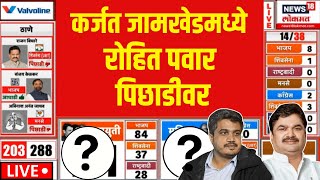 Karjat Jamkhed Vidhansabha Nikal LIVE कर्जत जामखेडमध्ये रोहित पवार यांना धक्का  Election Result [upl. by Ernst]