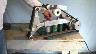 Zoomie Products Model 66 Belt Grinder [upl. by Ettezoj272]