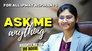 IPMAT 2025 Ask me anything [upl. by Sion558]