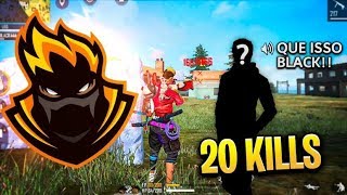 20 KILLS JOGANDO COM O EDITOR BLACKN444 FREE FIRE [upl. by Paske]