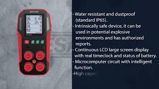 BESANTEK BSTMG07 MultiGas Detector [upl. by Ala]